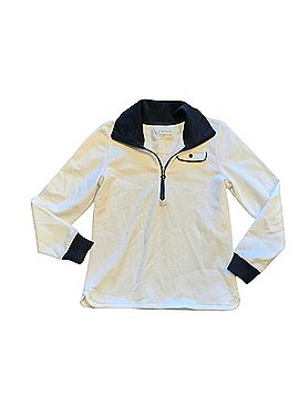 A. Putnam A. Putnam Women's Half Zip Pullover White Black Golf Top Size M Button-Down Shirt (view 1)