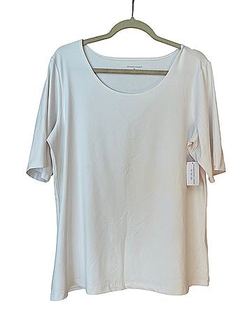Christopher & Banks Short Sleeve Blouse (view 1)