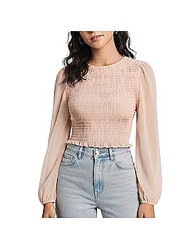 WAYF Long Sleeve Blouse (view 1)