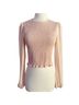 WAYF 100% Polyester 100% Polyester Pink Long Sleeve Blouse Size M - photo 2