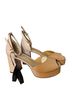 Maje 100% Leather Solid Pink Heels Size 10 1/2 - photo 2