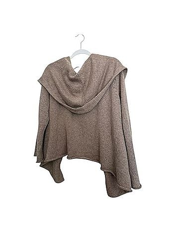 Eileen Fisher hooded cardigan Wool Cardigan (view 2)