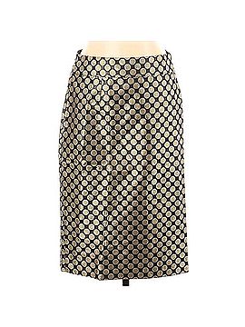 J.Crew Metallic Dot Silk Blend Pencil Skirt Formal Skirt (view 2)