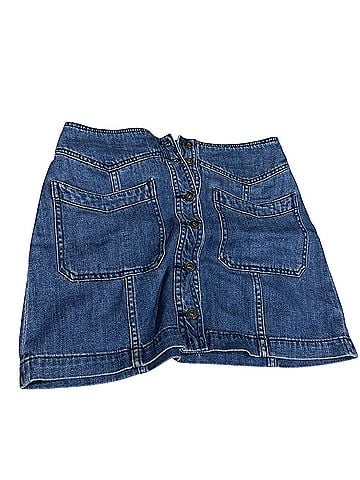 Free People Denim Skirt (view 1)