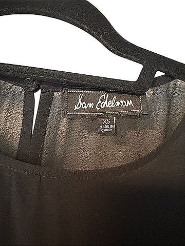 Sam Edelman Black-Yoke Chevron Mosaic Shift Dress Cocktail Dress (view 2)