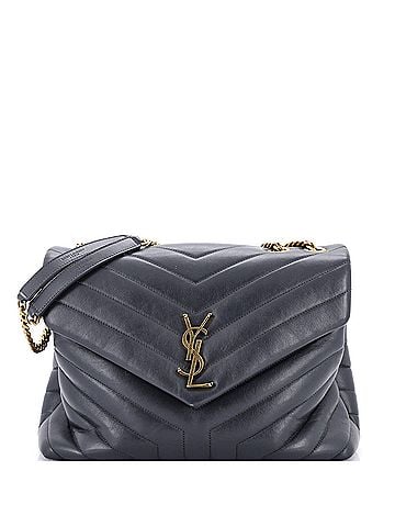 Saint Laurent Loulou Shoulder Bag Matelasse Chevron Leather Medium (view 1)