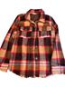 Mystree 100% Polyester 100% Wool Plaid Multi Color Jacket Size L - photo 1