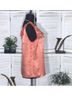 J.Crew 100% Silk Orange Sleeveless Blouse Size 6 - photo 3