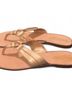 Lilly Pulitzer Gold Flip Flops Size 10 - photo 5