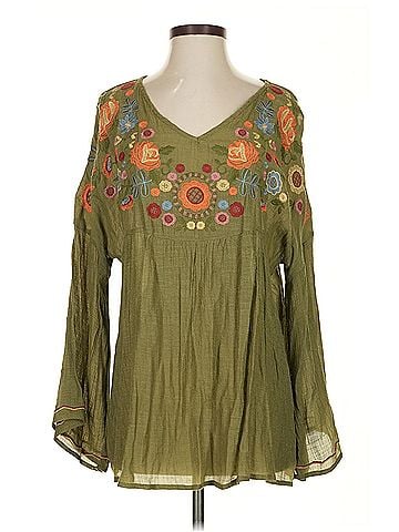 Umgee Umgee Long Sleeve Blouse (view 1)