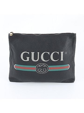 Gucci Gucci Portfolio 500981 Leather Second Bag Clutch Pouch for Men (view 1)