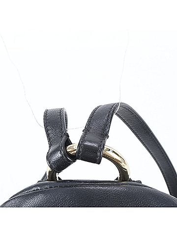 Jimmy Choo Jimmy Choo Star Studded Leather Backpack Shoulder Bag, Black, Women's (view 2)