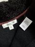 Coldwater Creek Black Collared Cardigan Wool Sweater - photo 3