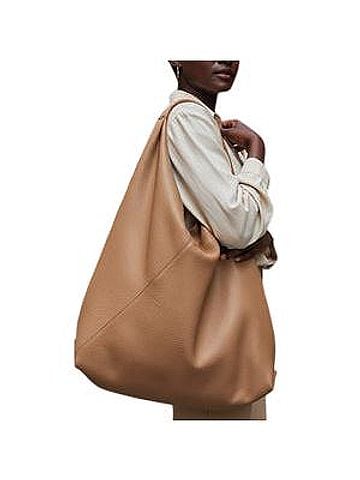 Shiraleah Arden Leather Hobo (view 1)