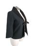 Coldwater Creek Black Collared Cardigan Wool Sweater - photo 8
