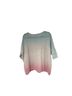 PURE 100% Cashmere Ombre Multi Color Cashmere Pullover Sweater Size 6 - photo 2