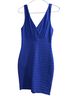 Express Blue Cocktail Dress Size XS - photo 1