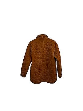 Madewell Rust Oversized Quilted Cotton Corduroy Walton Shirt Jacket (view 2)