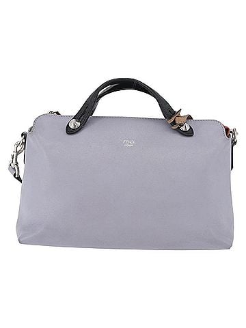 Fendi By The Way Satchel Leather Purple Leather Handbag (view 1)