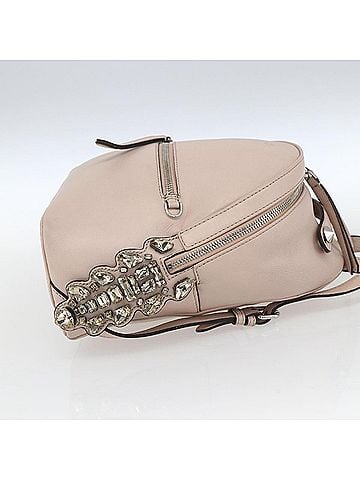 Fendi By The Way Leather Beige Leather Backpack Bag (view 2)