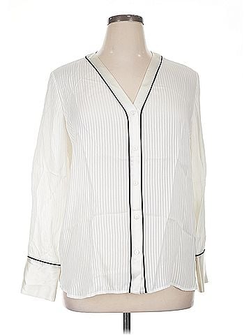Club Monaco Club Monaco Long Sleeve Blouse (view 1)