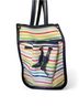 Dooney & Bourke Stripes Blue Pink Tote One size - photo 3