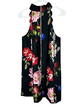 Ted Baker Jean Floral Scallop Trim Shift Dress Casual Dress (view 2)