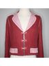 Marc Jacobs Plaid Red Pink Blazer Size S - photo 5