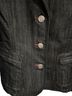 Chico's Black Denim Jacket Size 1 - photo 5