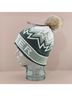 Hunter Fair Isle Green White Winter Hat One size - photo 4