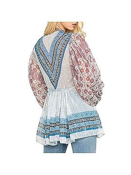 Free People Aliyah Printed Tunic Long Sleeve Blouse (view 2)