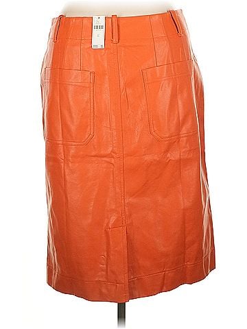 Maeve by Anthropologie Colette Maeve By Anthropologie Faux Leather Skirt (view 2)