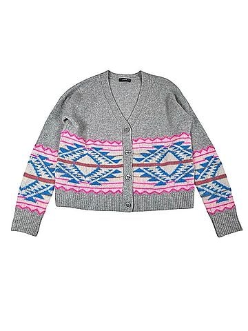 Aqua Wool Cardigan (view 2)