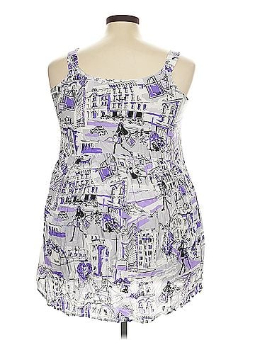Simply Vera Vera Wang Simply Vera Vera Wang Sleeveless Blouse (view 2)