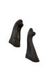 Stuart Weitzman 100% Leather Solid Black Heels Size 9 - photo 3