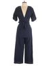 Keepsake Solid Blue Keepsake Jumpsuit Size M - photo 1
