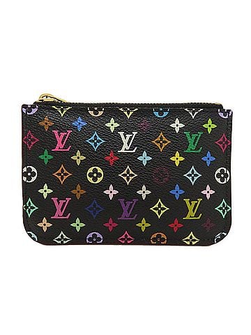 Louis Vuitton Louis Vuitton M93735 Pochette Clé Coin Case, Monogram Multicolor Canvas, Women's LOUIS VUITTON (view 1)