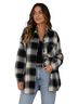 Zenana Plaid Black White Jacket Size XL - photo 1
