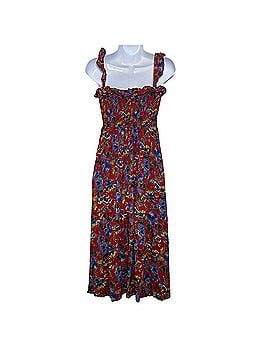 Natural Life Megan Smocked Midi Casual Dress (view 2)