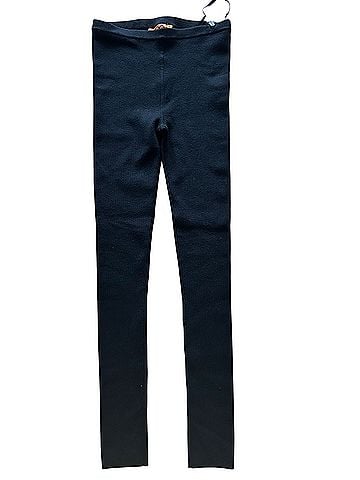 Tory Burch Wool Blend Knit Thick Black Leggings (view 1)