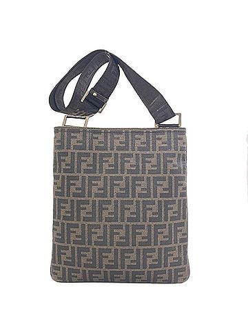 Fendi Fendi Zucca pattern shoulder bag, PVC, women's. (view 2)