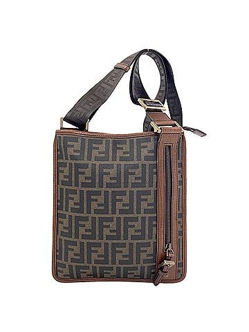 Fendi Fendi Zucca pattern shoulder bag, PVC, women's. (view 1)