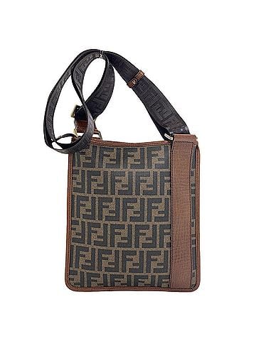 Fendi Fendi Zucca pattern shoulder bag, PVC, women's. (view 2)