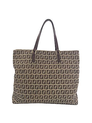 Fendi Fendi Zucchino Pattern Canvas Tote Bag for Women (view 2)