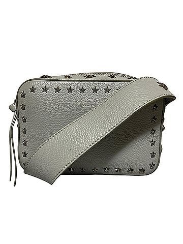 Jimmy Choo JIMMY CHOO Pegasus Star Studded Camera Bag Shoulder Bag, Gray, Women's (view 1)