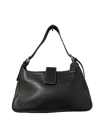 Coach COACH Leather One-Shoulder Bag 7789 Black Women's (view 1)