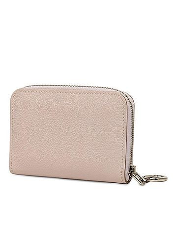 Hermès Hermes Zip Ango Chaine d'Ancre Mauve Pale Wallet/Coin Purse, Pale, Silver Hardware, Evergrain, Women's (view 2)