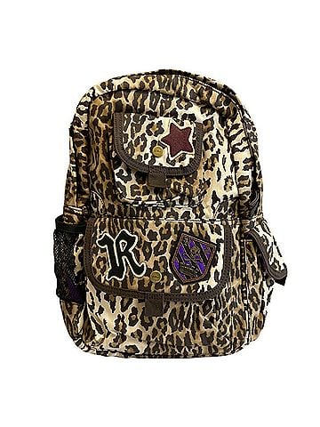 Ralph Lauren POLO RALPH LAUREN Leopard Print Patch Backpack (Brown) - Women's (view 1)