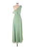 Thread 100% Polyester Green Thread Cocktail Dress Size 0 - photo 2
