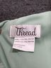 Thread 100% Polyester Green Thread Cocktail Dress Size 0 - photo 3
